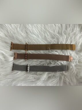 Amazon Apple Watch Bands in Gold, Rose Gold, and Silver